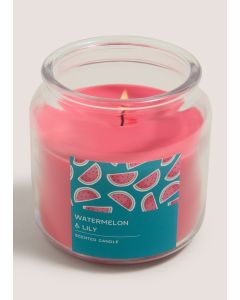 Watermelon Fruit Candle-Pink-One Size