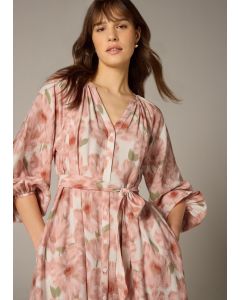 Et Vous Floral Midaxi Shirt Dress