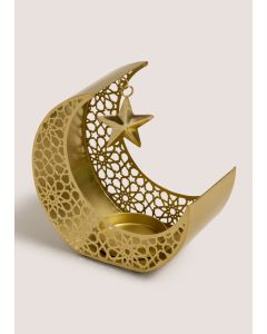 Eid Moon Lantern-Gold-One Size