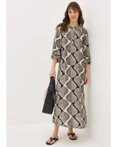 Shell Print Tunic Dress