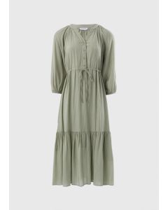 Raglan Shirt Midi Dress