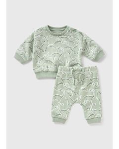 Baby Dino Sweatshirt & Jogging Bottoms Set