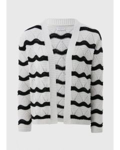 Wave Stripe Cardigan
