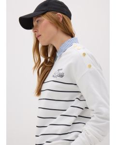 Breton Stripe Sweatshirt
