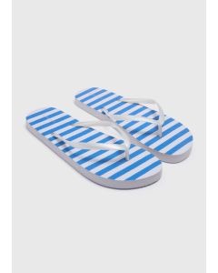 Stripe Flip Flops