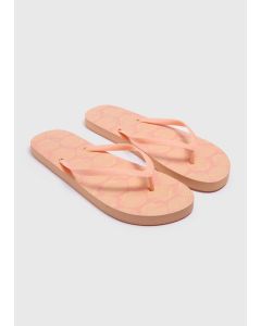 Shell Print Flip Flops
