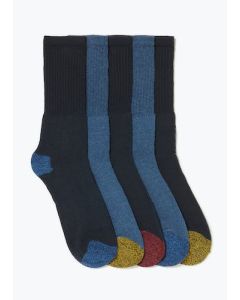 Blue Work Socks