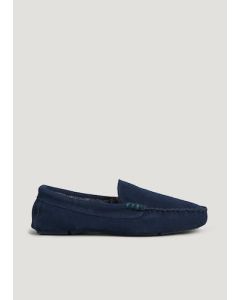 Suede Moccasin Slippers