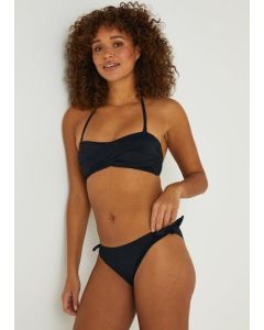 Black Twist Bikini Bottoms