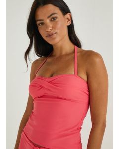 Coral Tankini Top