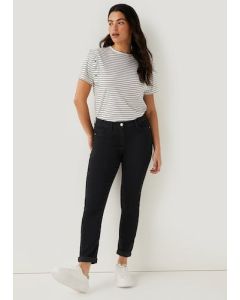 Jolie Black Relaxed Skinny Jeans