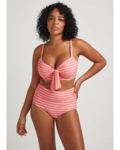 Pink Stripe Bikini Bottoms