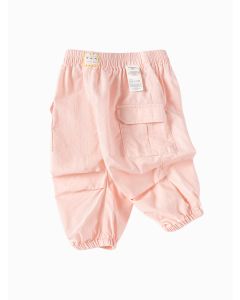 Baby Girl Light Outdoor Style Woven Trousers