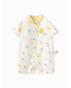 Baby Boy Have Fun Style Woven Jumpsuit