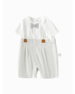 Baby Boy Highlight Style Knitted Jumpsuit