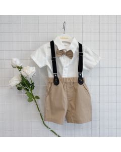 Baby Boy Woven short sleeve suit