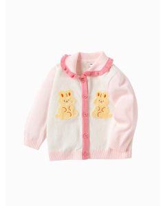 Girl Baby  rabbit Cardigan