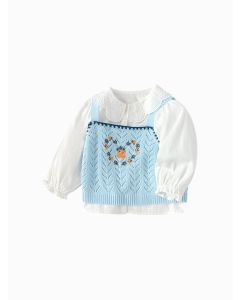 Baby Girl Woven long sleeve shirt