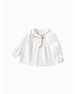 Baby Girl Woven long sleeve shirt