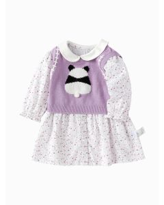 Baby Girl Woven one-piece dress