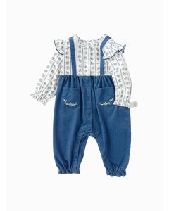 Baby Girl Woven jumpsuit