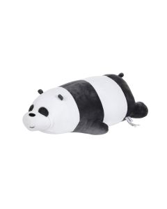 We Bare Bears- Large Lying Plush Toy (Panda)-Black/White