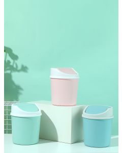 Simple Desktop Trash Can-Pink-One Size