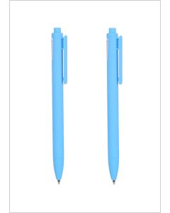 Retractable Gel Pen 0.7mm Azure Barrel Azure Ink