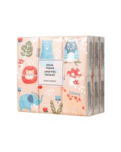 Forest Family Facial Tissues (18 Packs)-White-One Size