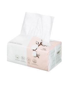 Facial Cleansing Tissue 120 Sheets-White