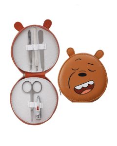 We Bare Bears Manicure Set Grizzly