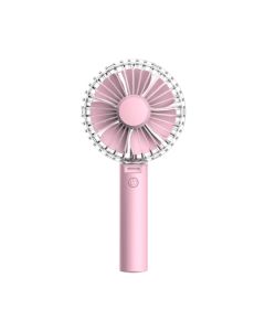 1200mAh 3in. Foldable Fan-Pink-One Size