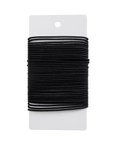 2mm Black Rubber Band 40pcs