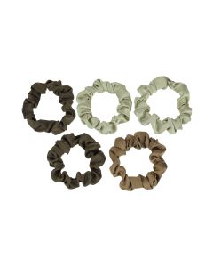 Little Hair Tie in Gradient Color 5pcs Green