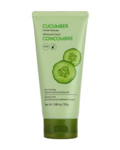 Cucumber Facial Cleanser-Green-One Size