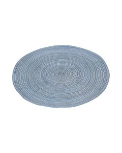 Round Braided Placemat(Blue)