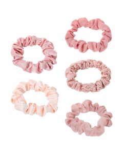 Gradient Color Little Hair Tie 5pcs Pink