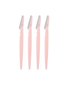 Eyebrow Razors (4 pcs)(Pink)