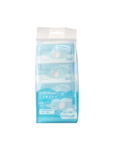 Mini Series Flushable Wipes (8 Wipes 8 Packs)-Blue-One Size