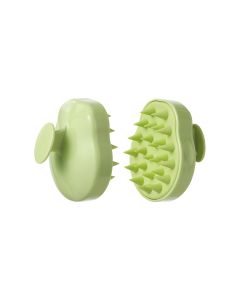 Scalp Massager Shampoo Brush-Green-One Size