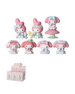 My Melody Secret Forest Tea Party Figure Blind Box-Pink-One Size