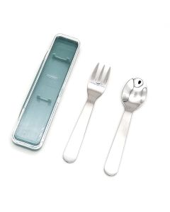 Spoon and Fork Kit 2 Piece Kit Green