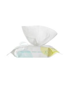 Super Mini Cool Pocket Pack Wet Wipes (8 Wipes 8 Packs)-White-One Size