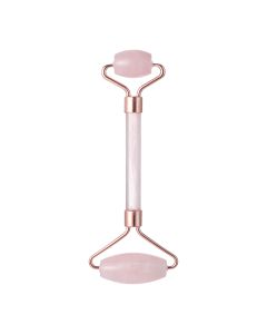 Double Head Pink Jade Roller-Pink-One Size