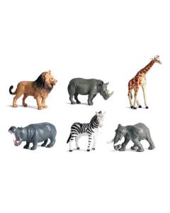 Animals Figures Toys (6 Animals)(Jungle)