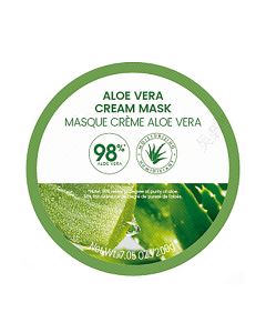 Aloe Vera Hydrating Facial Mask-Green-One Size