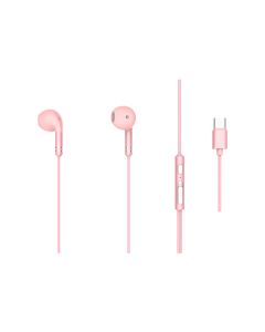 Type C Half in Ear Wired Earphones with Microphone