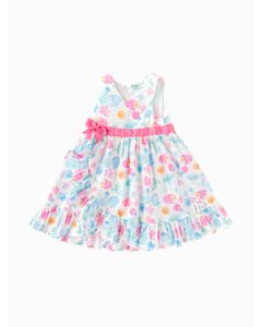 Toddler Girl Explore Style Woven One-Piece Dress