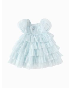 Toddler Girl Dream Style Woven One-Piece Dress