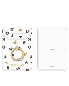 Mickey Mouse Collection Stick-on Phone Card Holder (Mickey Letters)